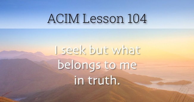 Desktop acim lesson 104 workbook quote wide