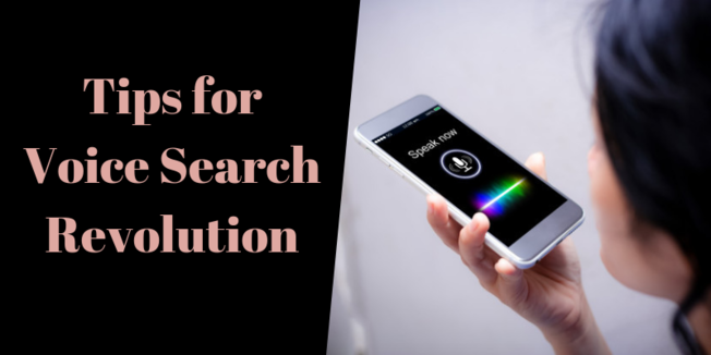 Desktop tips for voice search revolution