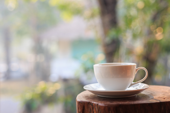 Desktop cup of tea