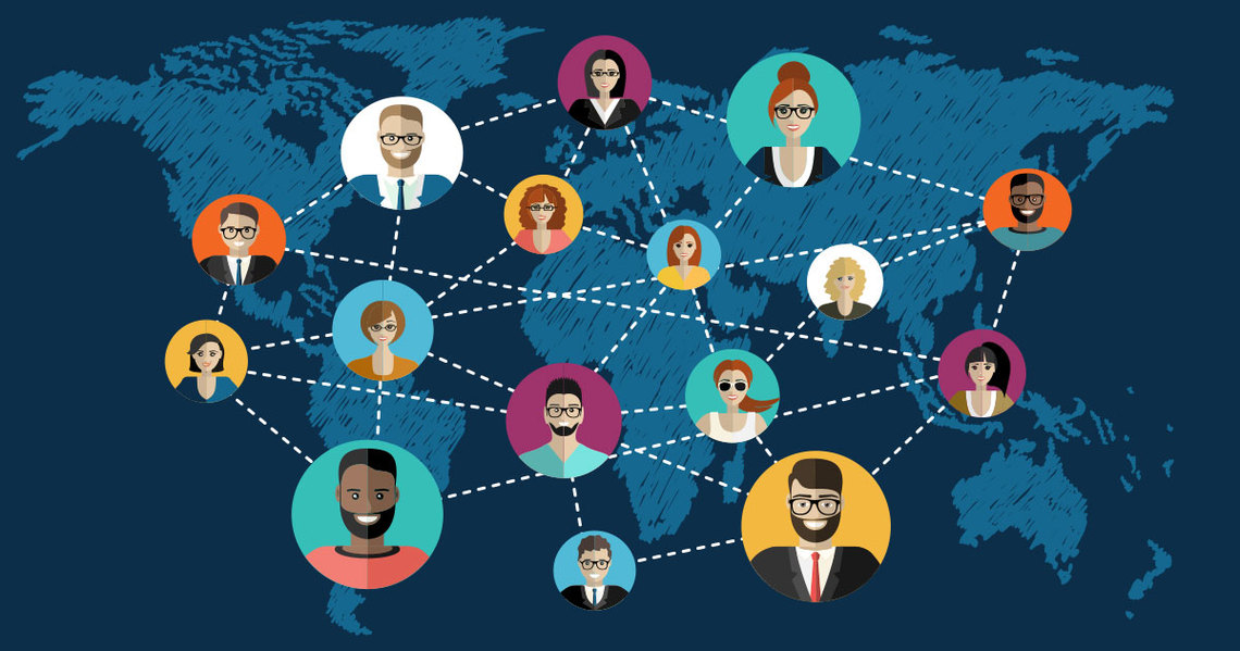 Desktop business leaders globe  1 