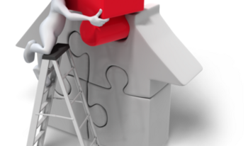 Influex store puzzle piece house insert 400 clr 1 